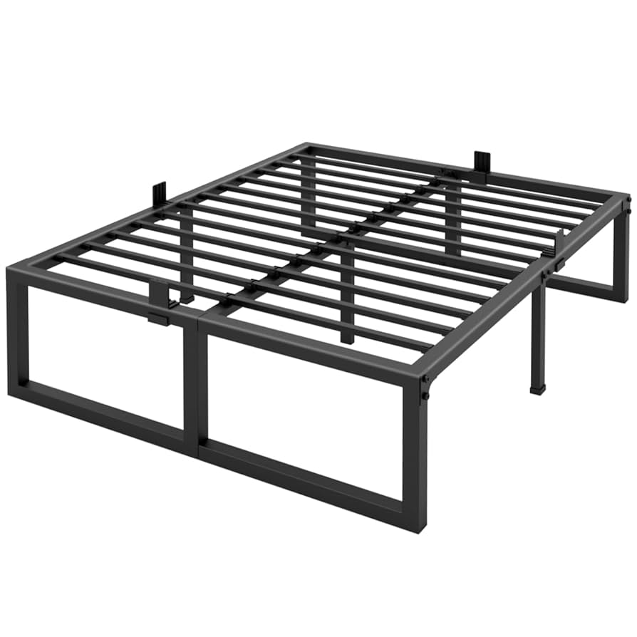 ★YU-122★ Amazon.com: Yitong Angel 18 Inch Queen Bed Frame,3500 lbs